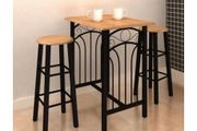 1 Bar Table and 2 Stools Home Kitchen Restaurant Bar Set  - FREE DELIVERY NATIONWIDE