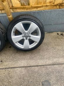17 inch genuine audi alloy wheels