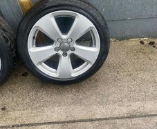 17 inch genuine audi alloy wheels