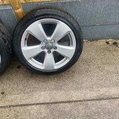 17 inch genuine audi alloy wheels