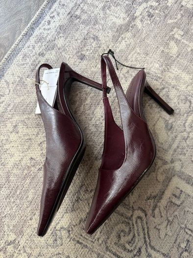 Stradivarius slingback heels