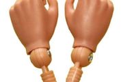 Palitoy Action Man 40th Anniversary Gripping Hands x 2