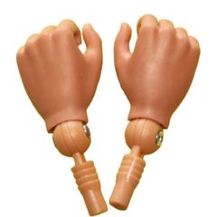 Palitoy Action Man 40th Anniversary Gripping Hands x 2