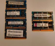4x 2gb ram sticks and 2x 4gb ram sticks