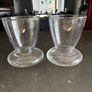 Pair of glass vases Image 2