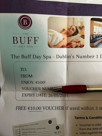 Buff Day Spa Voucher