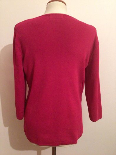 Gerard Ladies fushia pink 3/4 Sleeve jumper size 14/16 includes postage