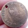 1805 Irish Half-Penny Coin Image 4
