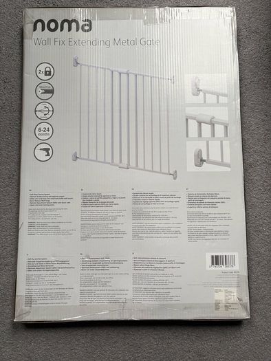 Brand new Noma Wall Fix Extending Metal Safety Gate