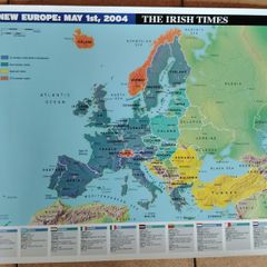 The New Europe: May 1st, 2004 Official EU Enlargement Map