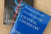 Chemistry textbook plus study guide.