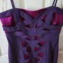 Karen Millen bodycon dress - size 10 - purple and pink - New Image 3