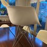 Mid century style chairs with table Image 4