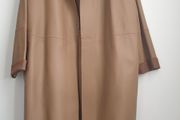Cos Leather Coat Size Uk 14