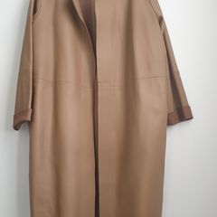 Cos Leather Coat Size Uk 14