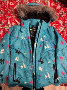 Trespass turquoise jacket 9-10yrs