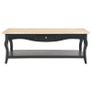 Coffee Table Black 110x60x40 cm MDF Image 4