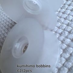 Kumihimo silicone bobbins