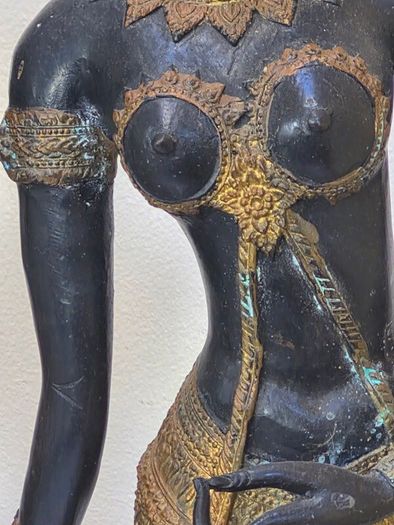 Vintage Thai Bronze Sculpture