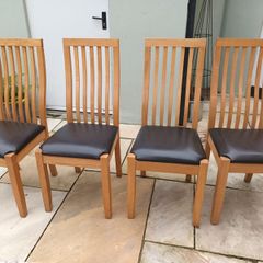4 x Wooden Dining  Chairs price for all 4
