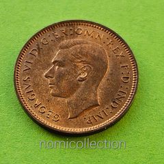 United Kingdom 1937 year Uncirculated Farthing.