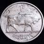 #836 - Ireland - 1928 - Shilling - Silver - KM.6 Image 2