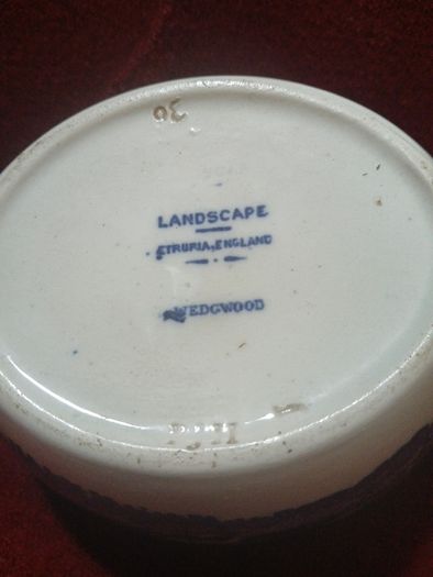 Wedgwood Batchelor Blue White Teapot