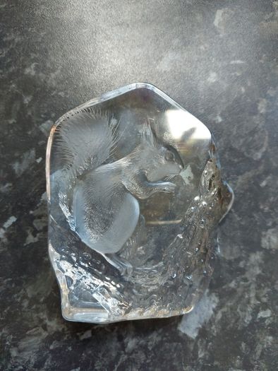 Mats Jonasson Squirrel paperweight