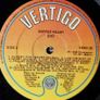 DIO Sacred heart original1985  Rare Irish translucent version. Vinyl goes golden brown when a bright light is shining through it. Has original inner lyric sheet vinyl record Image 5
