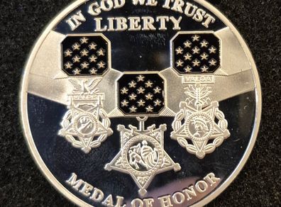 United States, Medal of honour, commerative coin.