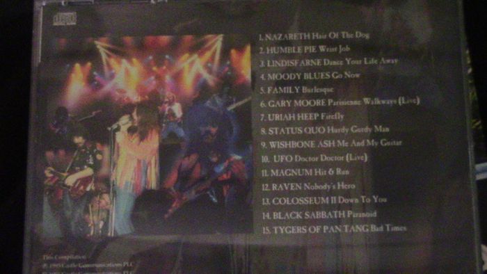 Rock Icons CD (Nazareth, Gary Moore, Uriah Heep, Wishbone Ash, etc)