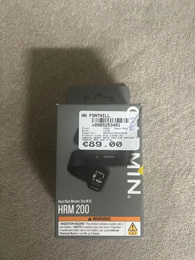 Heart Rate Monitor - Garmin HRM200