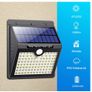 High quality 4  pack of LED  solar waterproof wall light use with motion sensor, 2200 mAh Image 3