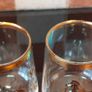 Vintage 1960's Chesterfield Trojan horse Alexander the Great Sherry glasses Image 5