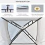 3 x 3 Meter Metal Gazebo Garden Outdoor 2-tier Roof Marquee Party Tent Canopy Pavillion Patio Shelter with Netting Image 4