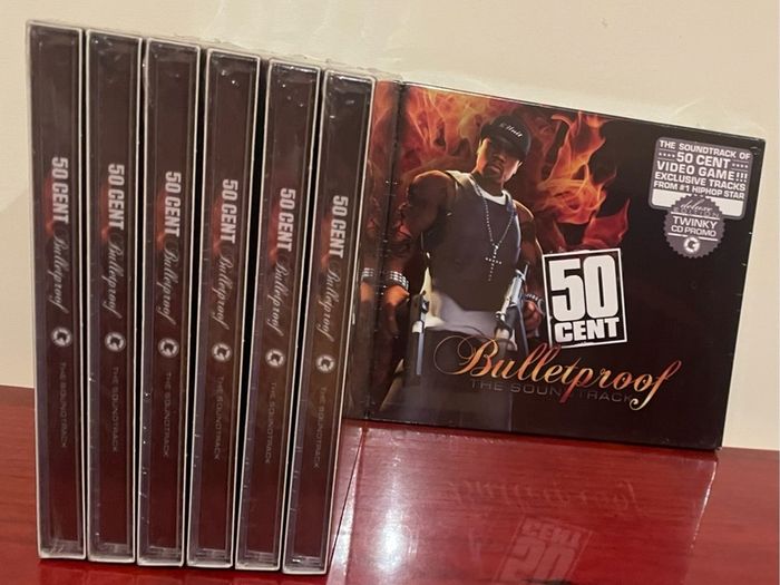50 Cent - Bullet Proof - Video Game Soundtrack - Brand New.