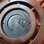 Midcentury Stockburger Aneroid Ships Wheel Barometer Image 4