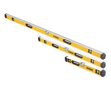 // NEW // DEWALT Box Beam Level Set 3 Pieces
