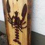 Rustic Lobster Wood Art Display Image 3