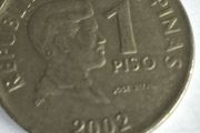 2002 Phillipines 1 Piso coin