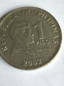 2002 Phillipines 1 Piso coin