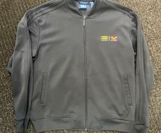 Adidas Zip Up Pharrell Williams Rainbow Collection NAVY X-LARGE