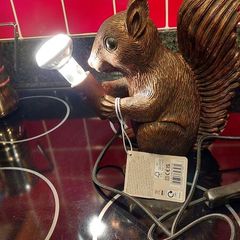 Squirrel Lamp