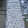 New 240cm x 58cm distressed oatmeal and grey indoor/outdoor runner Image 4