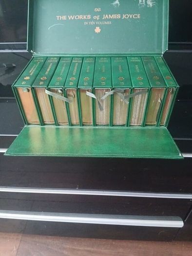 Highly Collectable 10 volume box set "The works of James Joyce"