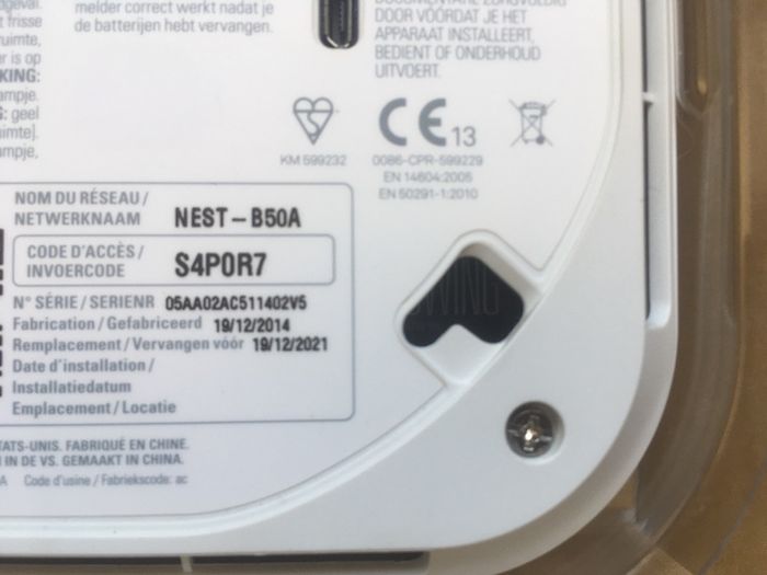 Google Nest Smoke, Fire & Carbon Monoxide Alarm, Expired