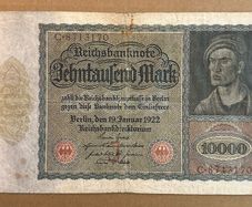 Germany 10000 Mark 1922 Banknote