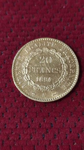 20 francs 1894