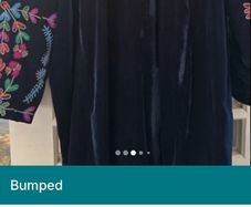 Stunning velvet embroidered coat size 20/22