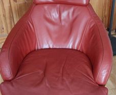 PE Leather armchair for free.